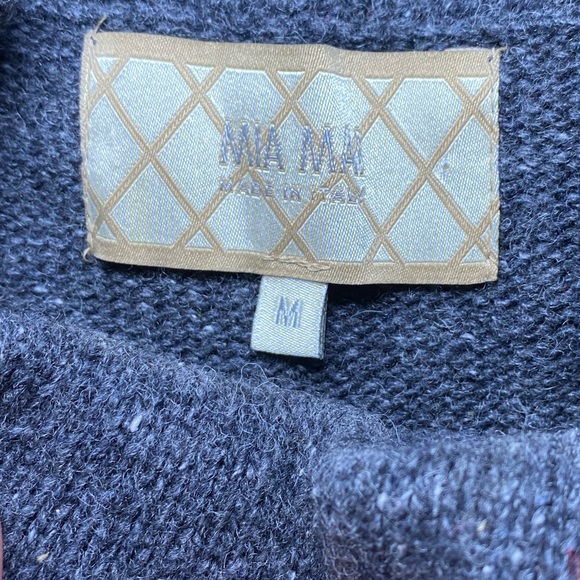 EUC Made in Italy Wool/Silk Blend Cowl Neck Sleeveless Tunic Top - Picture 5 of 9